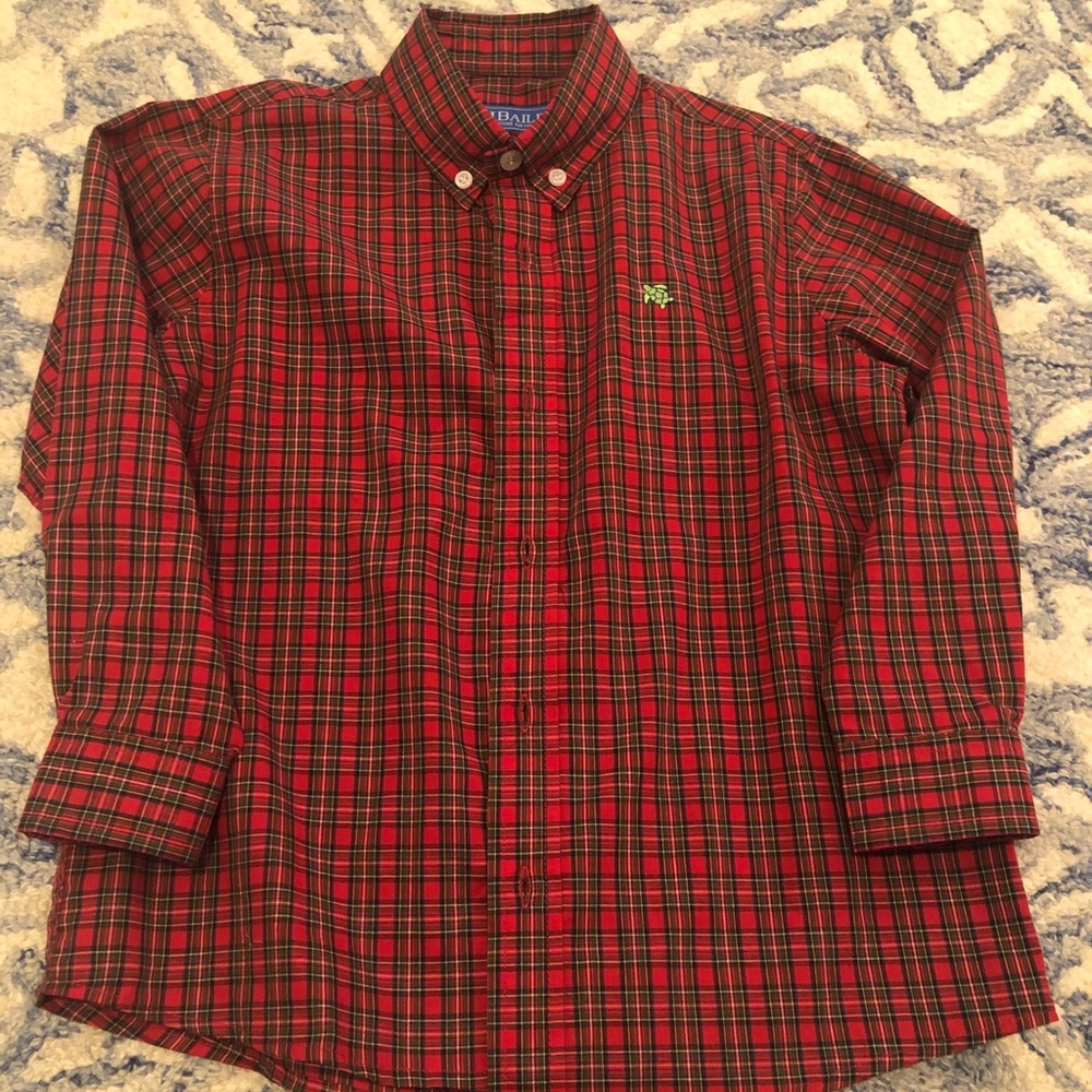Bailey Boys Plaid Button Down